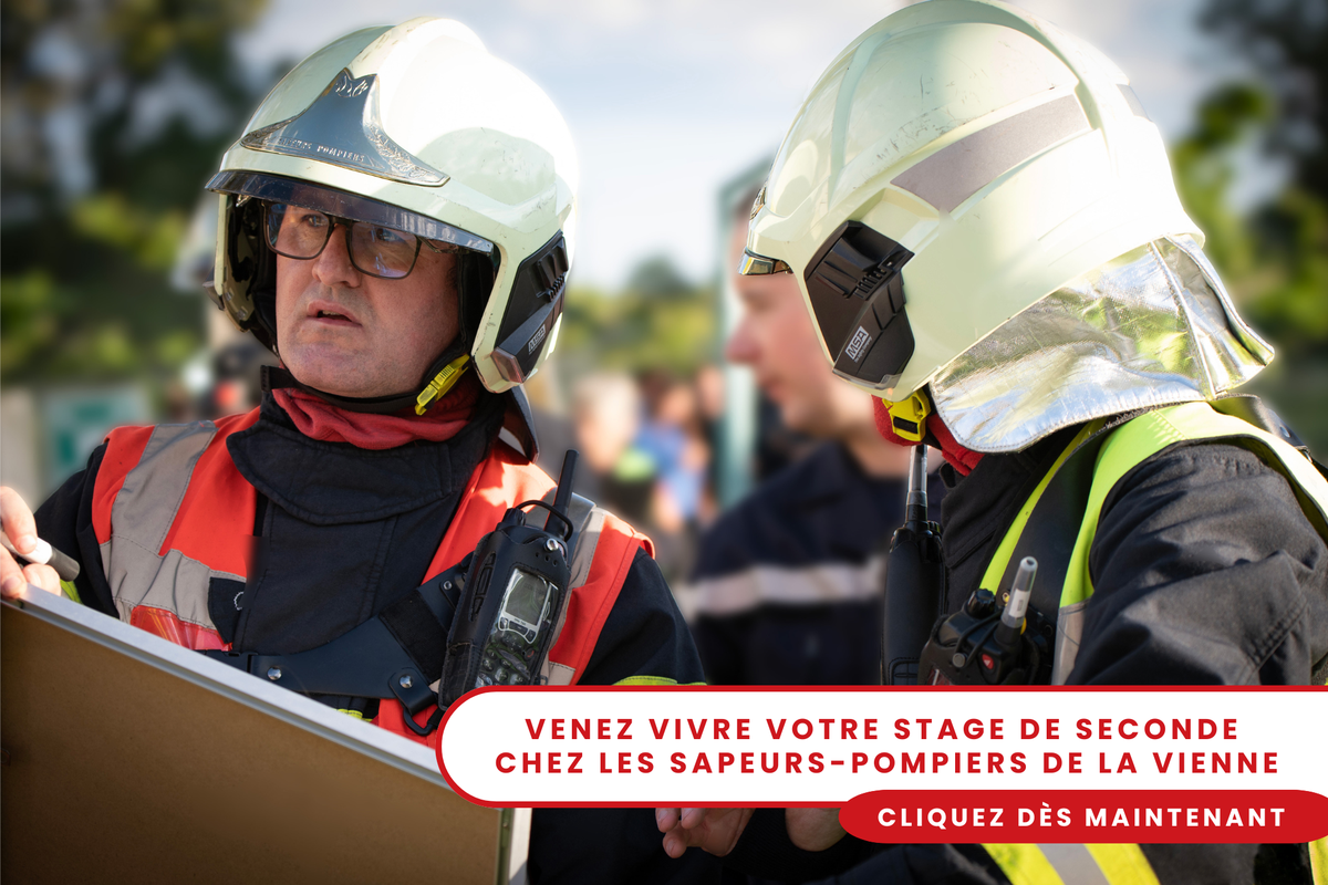 Sapeurs-pompiers du SDIS 86 — stage de seconde
